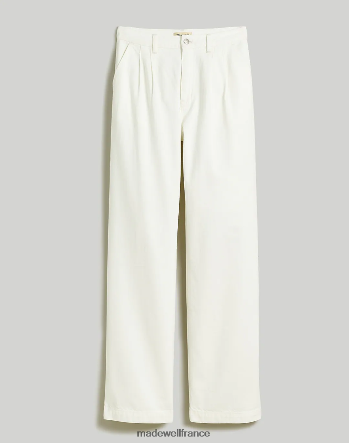 vêtements fr Madewell femmes le jean large harlow carrelage blanc DX88281123
