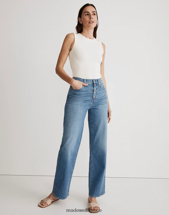 vêtements fr Madewell femmes le jean large vintage parfait Ohlman laver DX88282582