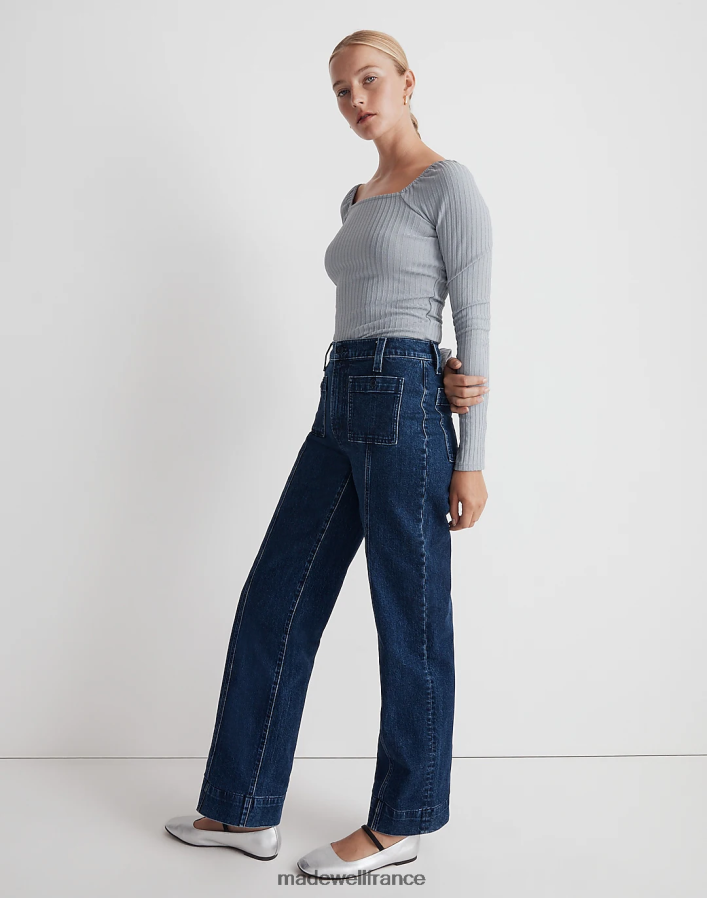 vêtements fr Madewell femmes le jean large vintage parfait : édition poche plaquée lavage nordique DX88281062