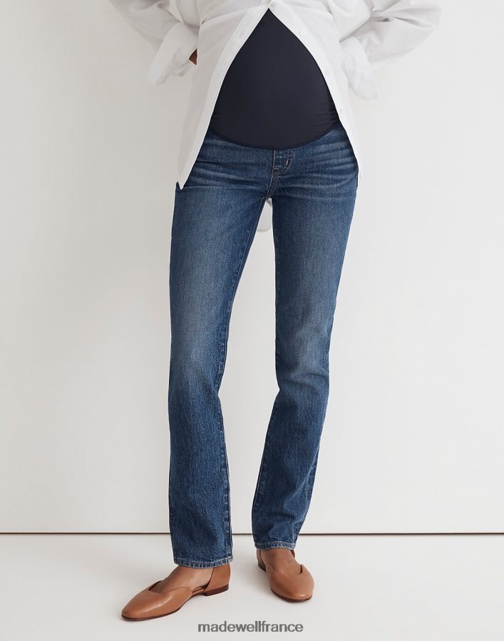 vêtements fr Madewell femmes le jean vintage parfait de grossesse sur le ventre lavage décaturé DX88282458