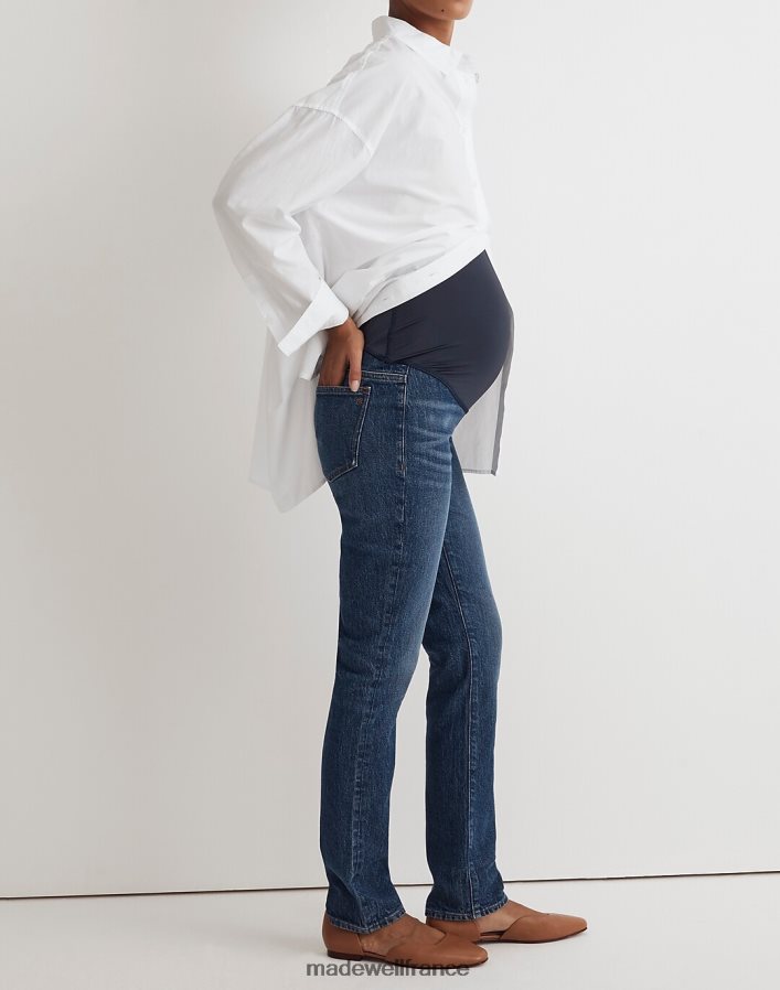 vêtements fr Madewell femmes le jean vintage parfait de grossesse sur le ventre lavage décaturé DX88282458