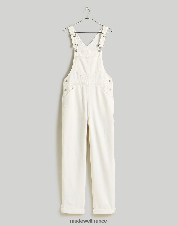 vêtements fr Madewell femmes salopette de charpentier oversize en jean carrelage blanc DX88282528