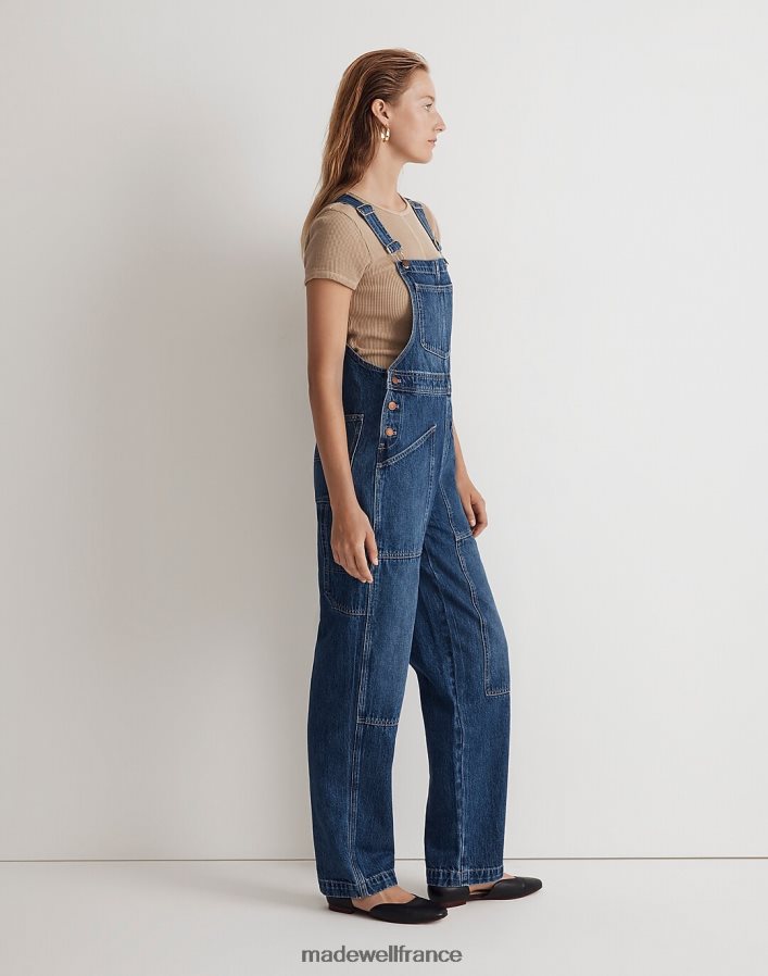 vêtements fr Madewell femmes salopette de charpentier oversize en jean lavage copley DX88281109