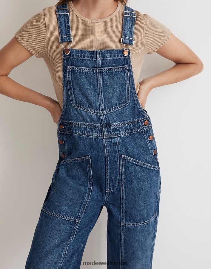 vêtements fr Madewell femmes salopette de charpentier oversize en jean lavage copley DX88281109