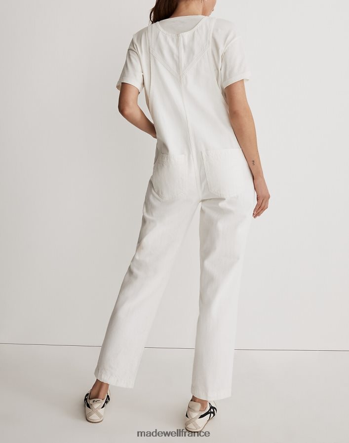 vêtements fr Madewell femmes salopette de maternité à poche kangourou carrelage blanc DX88282518