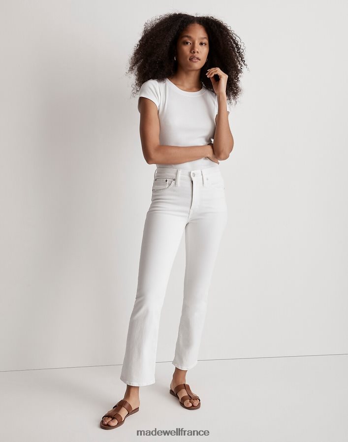 vêtements fr Madewell femmes sortir les jeans crop blanc pur DX88281104