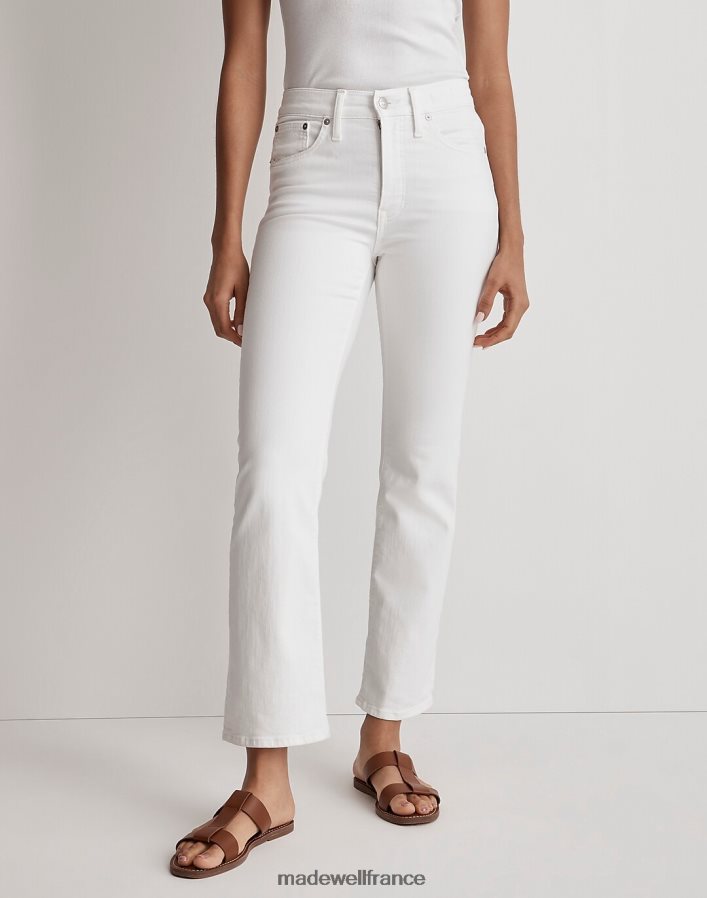 vêtements fr Madewell femmes sortir les jeans crop blanc pur DX88281104
