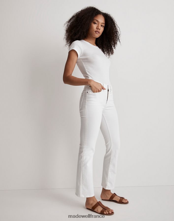 vêtements fr Madewell femmes sortir les jeans crop blanc pur DX88281104