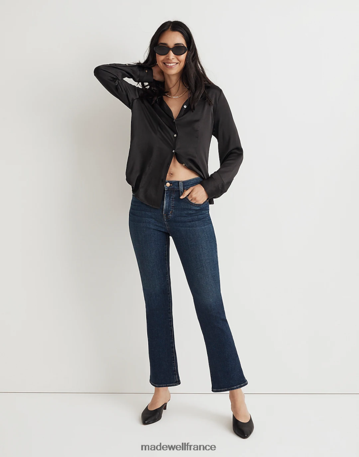 vêtements fr Madewell femmes sortir les jeans crop lavage colleton DX88281105