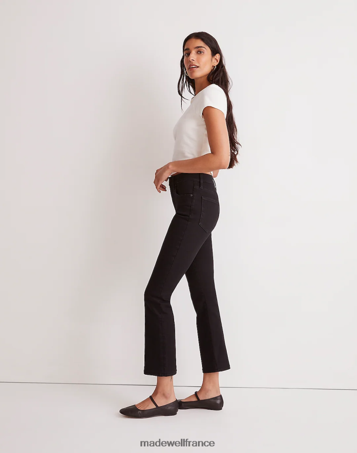 vêtements fr Madewell femmes sortir les jeans crop lavage noir DX88281053