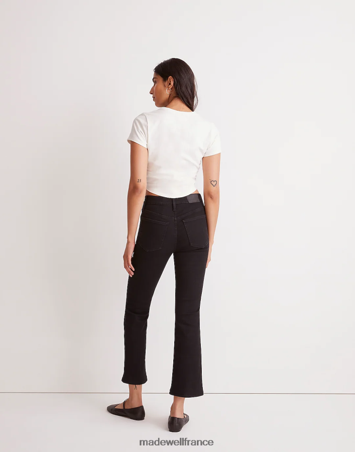 vêtements fr Madewell femmes sortir les jeans crop lavage noir DX88281053