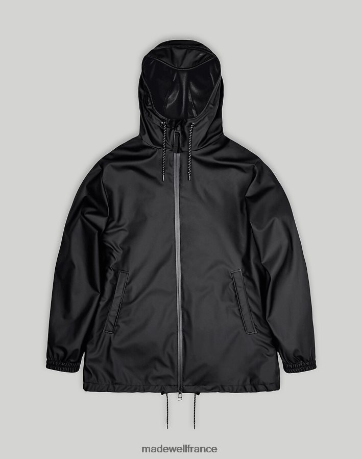 vêtements fr Madewell femmes brise-tempête de pluie noir DX88282170