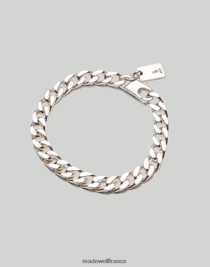 accessoires fr Madewell Hommes charlotte cauwe studio bracelet chaîne gourmette argent DX8828426