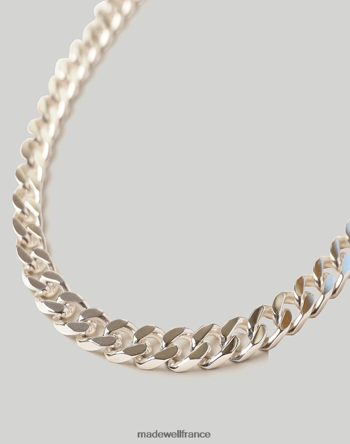 accessoires fr Madewell Hommes collier à chaîne gourmette studio charlotte cauwe argent DX8828425