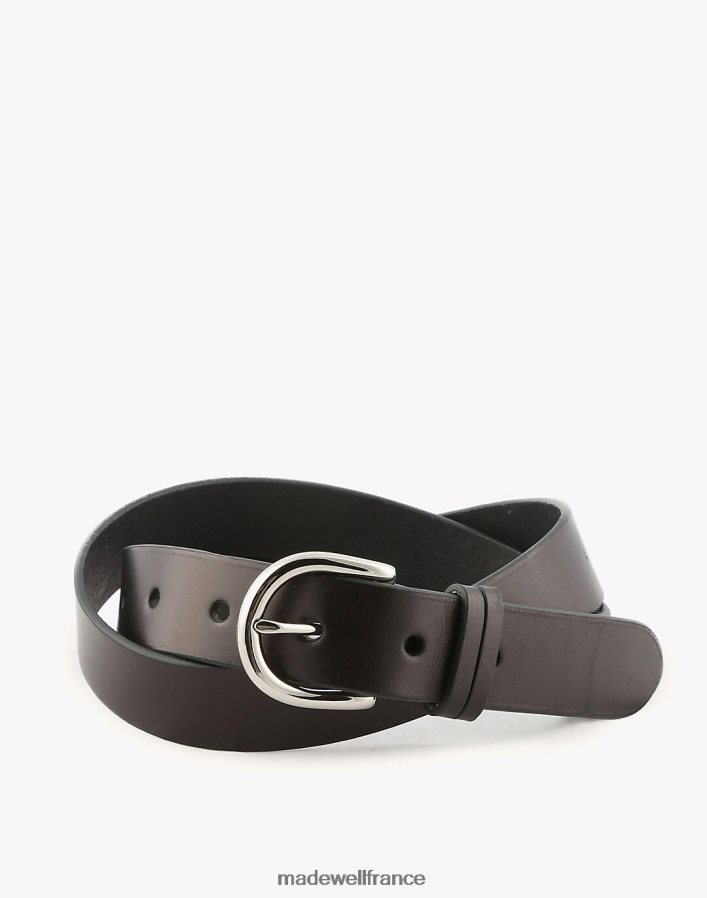 accessoires fr Madewell Hommes ceinture méridienne pour produits de tannerie noir DX8828579
