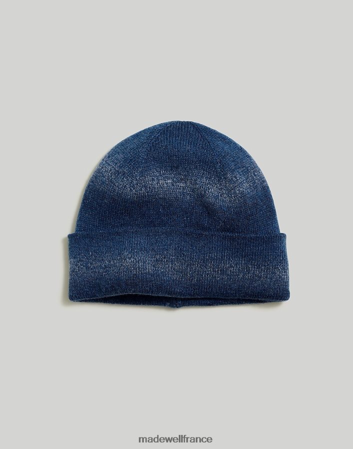 accessoires fr Madewell Hommes bonnet à revers teint par espacement indigo profond DX882828