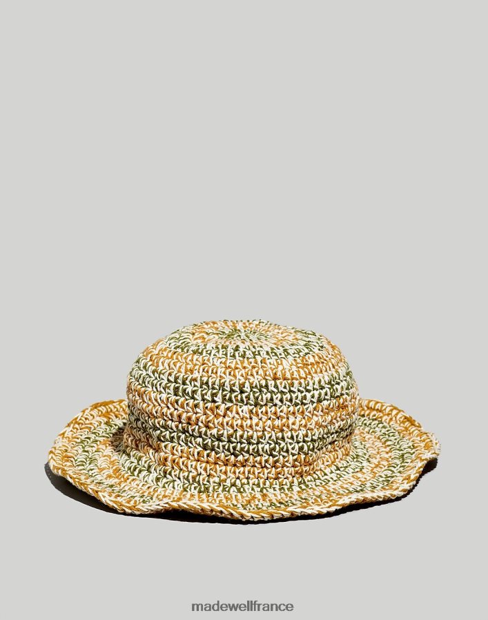 accessoires fr Madewell Hommes chapeau bob à rayures crocheter DX8828441