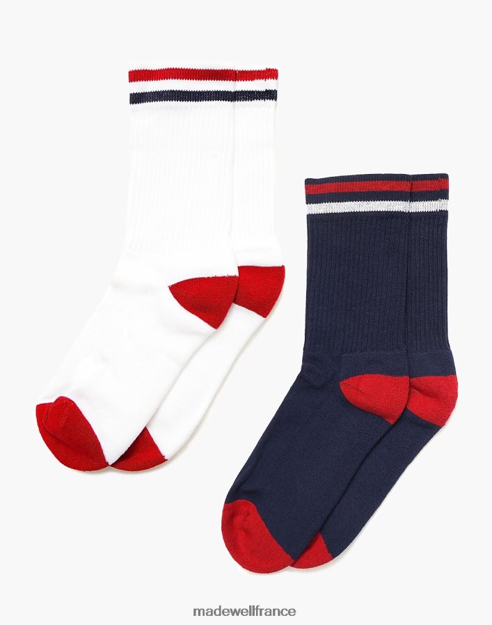 accessoires fr Madewell Hommes American Trench - Lot de deux chaussettes de sport Kennedy Luxe multi DX8828381