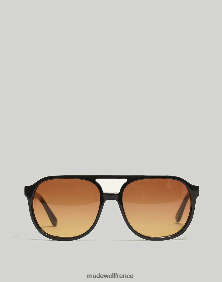 accessoires fr Madewell Hommes lunettes de soleil aviateur dashden vrai noir DX882859
