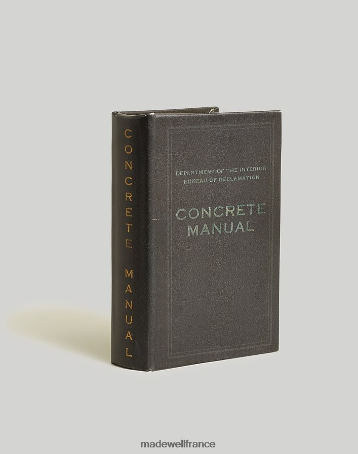 accessoires fr Madewell Hommes boîte de rangement de livres vide puebco noir DX8828563