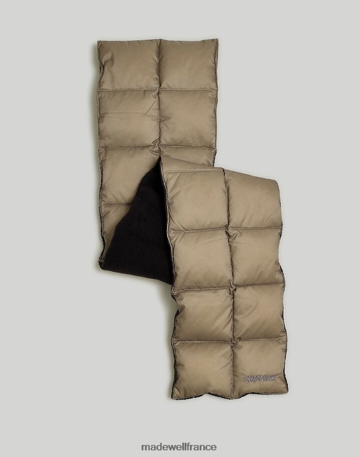 accessoires fr Madewell Hommes écharpe en duvet Gramicci gris pierre DX8828511