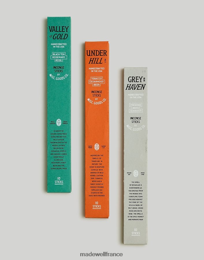 accessoires fr Madewell Hommes divers. marchandises co. bâton d'encens Grayhaven DX882843