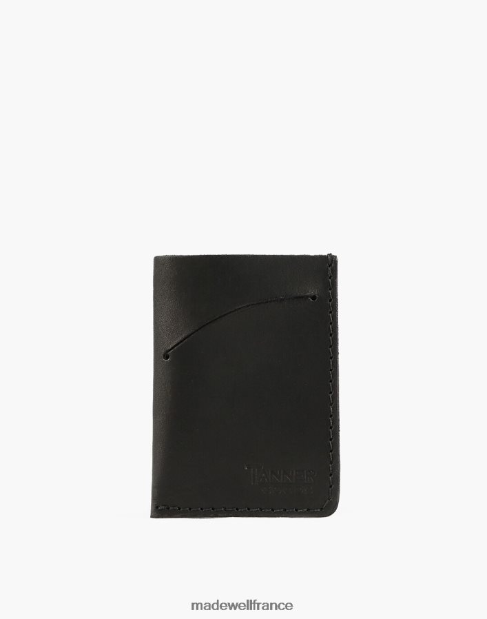 accessoires fr Madewell Hommes porte-cartes minimal pour produits de tannerie noir DX8828588