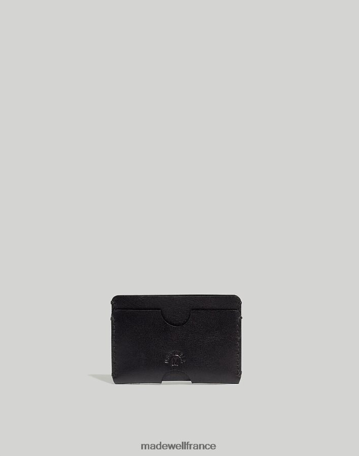 accessoires fr Madewell Hommes porte-cartes en cuir vrai noir DX882868