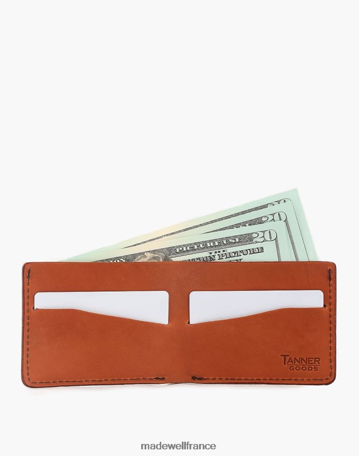 accessoires fr Madewell Hommes portefeuille pliant minimal de produits de tannerie brun clair DX8828585