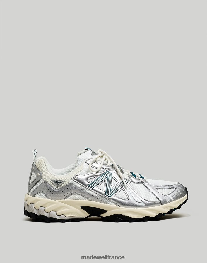 chaussure fr Madewell Hommes baskets new balance 610 argent métallisé/reflet DX8828538