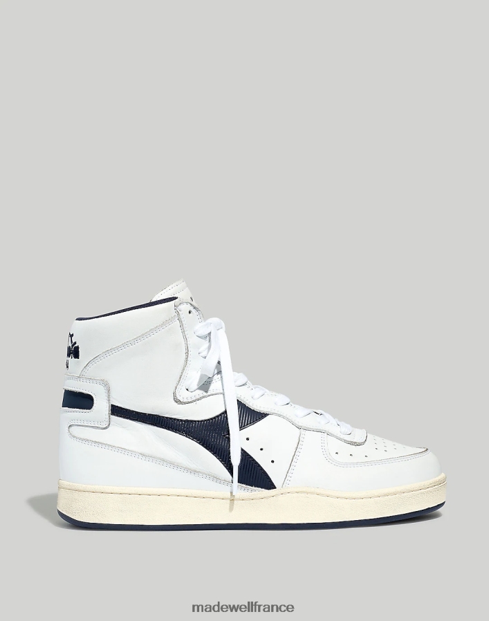 chaussure fr Madewell Hommes diadora mi basket baskets d'occasion corsaire blanc/bleu DX88282