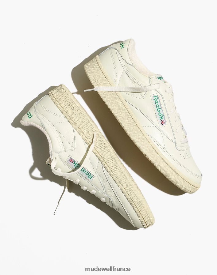 chaussure fr Madewell Hommes reebok club c 85 baskets vintage craie/papier blanc/glen DX8828571