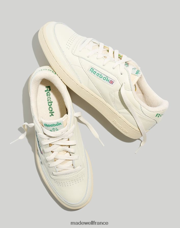 chaussure fr Madewell Hommes reebok club c 85 baskets vintage craie/papier blanc/glen DX8828571