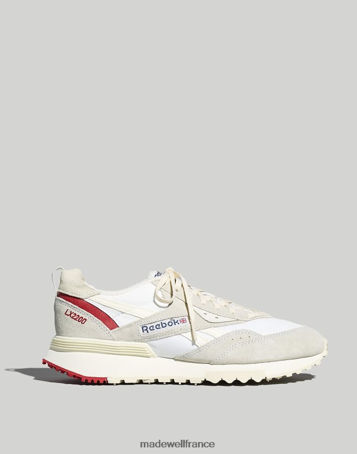 chaussure fr Madewell Hommes reebok lx2200 baskets blanc/craie/rouge flash DX8828572