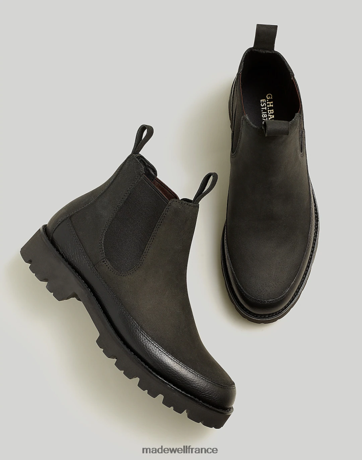 chaussure fr Madewell Hommes bottines chelsea g.h.bass ranger noir DX8828485