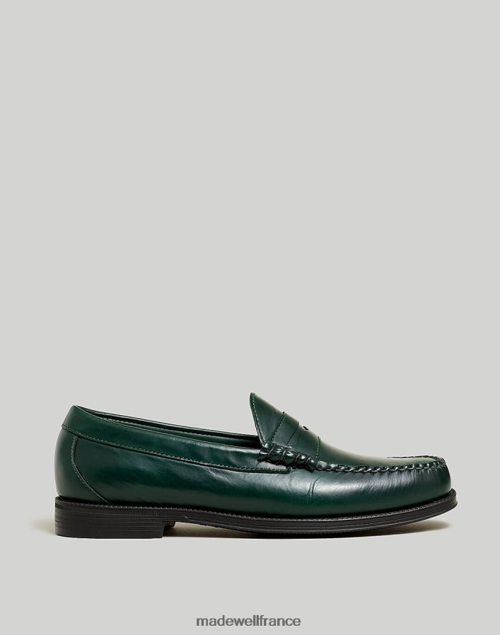 chaussure fr Madewell Hommes mocassins g.h.bass larson weejuns vert DX8828488