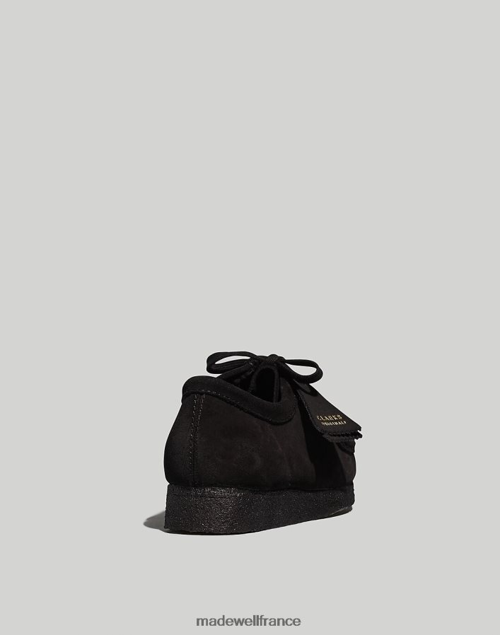 chaussure fr Madewell Hommes clarks chaussures wallabee en daim Suède noir DX8828428