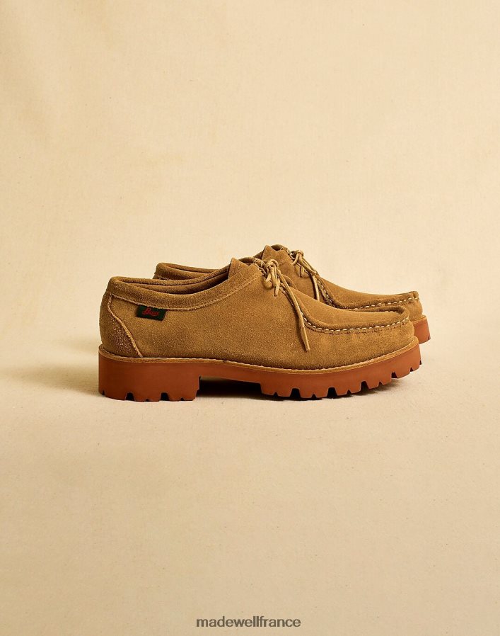 chaussure fr Madewell Hommes g.h.bass wallace mocassins en daim oasis bleu multi DX8828496