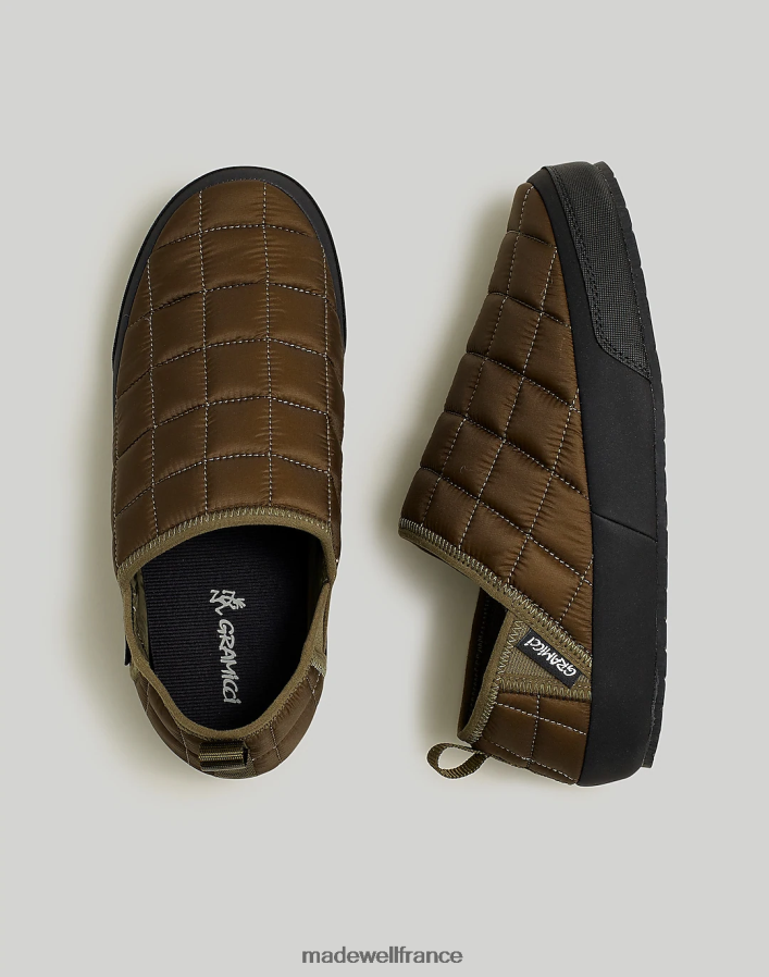 chaussure fr Madewell Hommes mocassin thermique gramicci olive profonde DX8828510