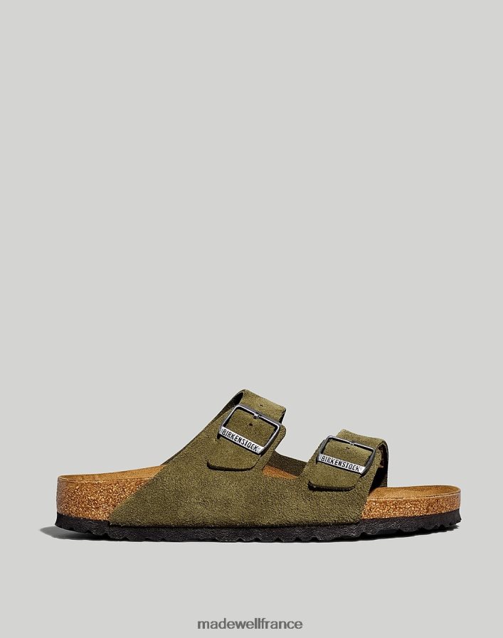chaussure fr Madewell Hommes sandales arizona en daim birkenstock thym DX8828398