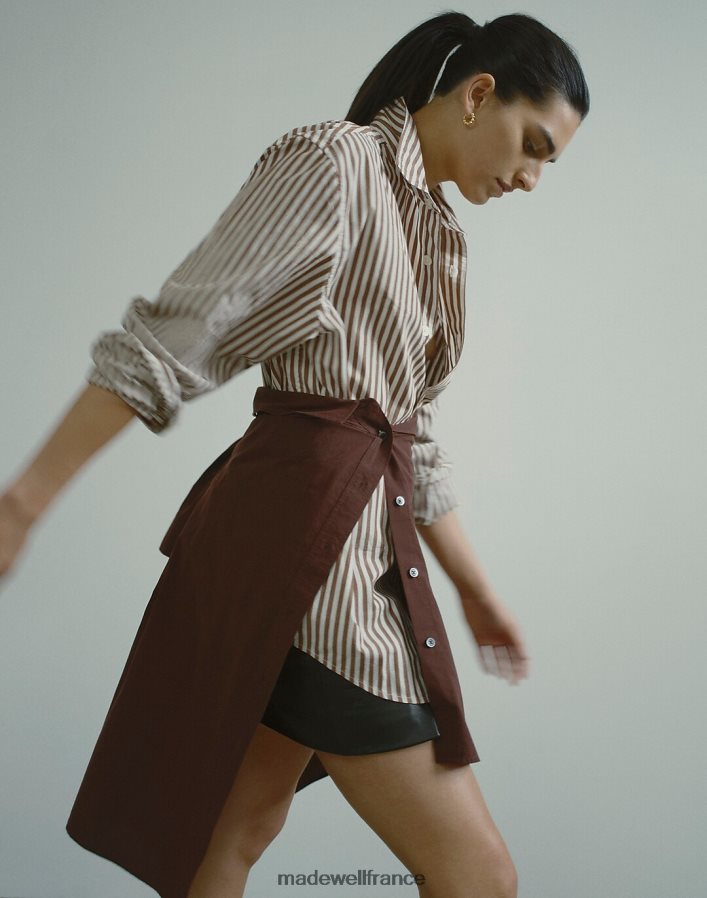 vêtements fr Madewell Hommes chemise facile à manches longues en popeline joli bleu DX8828292