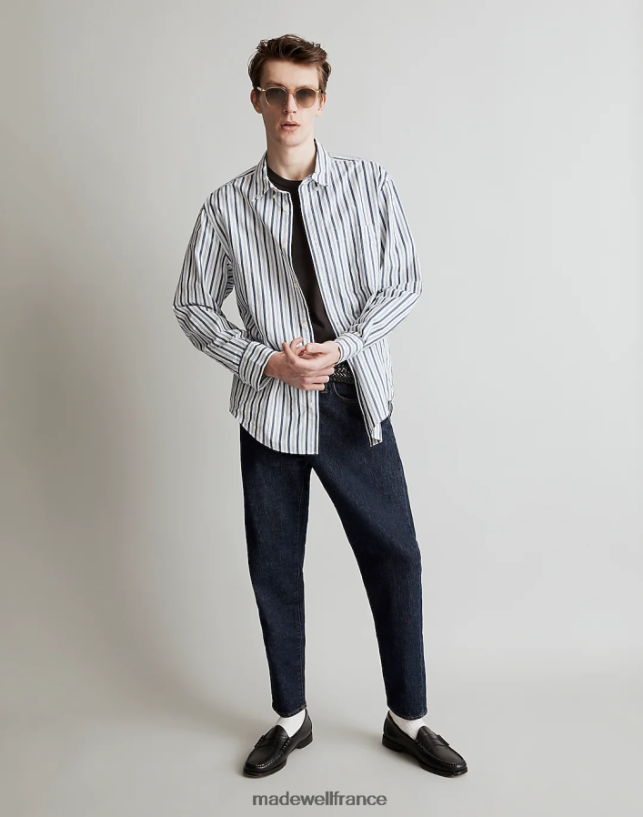 vêtements fr Madewell Hommes chemise facile à manches longues en popeline phare DX8828263
