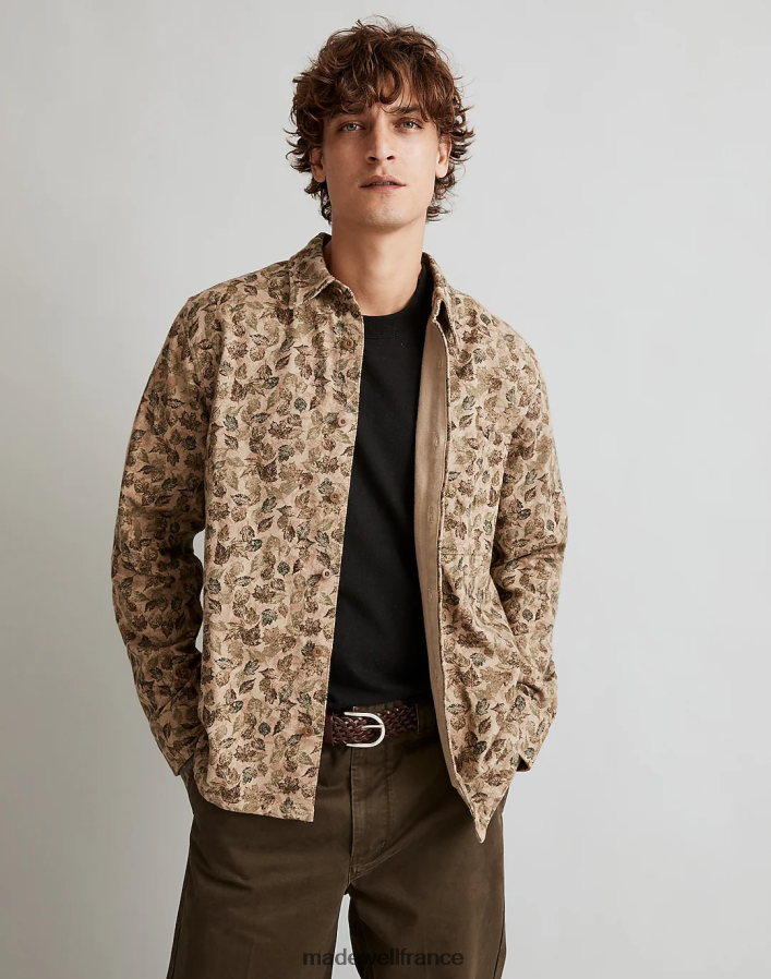 vêtements fr Madewell Hommes chemise à manches longues facile en flanelle du dimanche cabane dans les arbres DX8828302