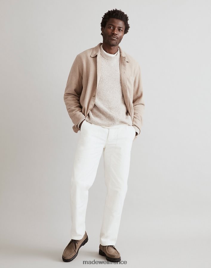 vêtements fr Madewell Hommes chemise oversize facile à manches longues à carreaux ton terreux DX8828303