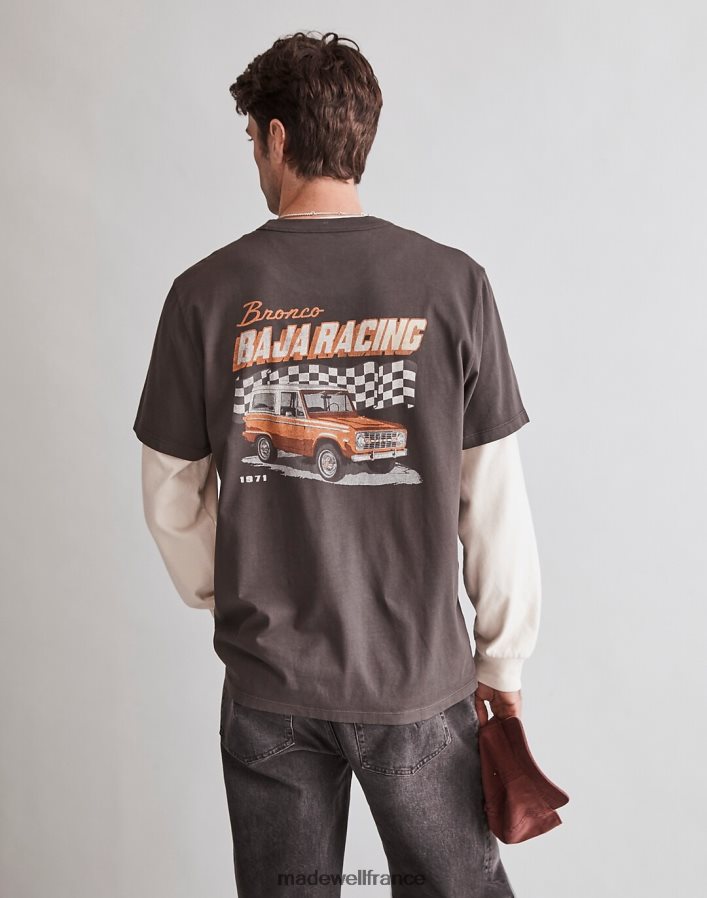 vêtements fr Madewell Hommes t-shirt Ford Allday charbon noir DX8828478