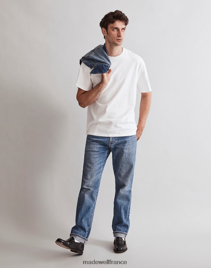 vêtements fr Madewell Hommes t-shirt décontracté caroube moulue DX8828357