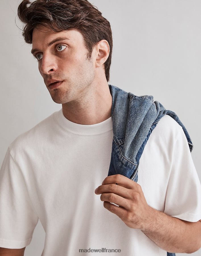 vêtements fr Madewell Hommes t-shirt décontracté caroube moulue DX8828357