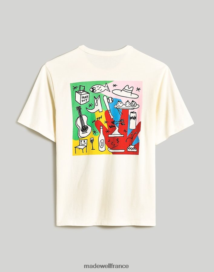 vêtements fr Madewell Hommes tony camaro t-shirt graphique phare DX8828523