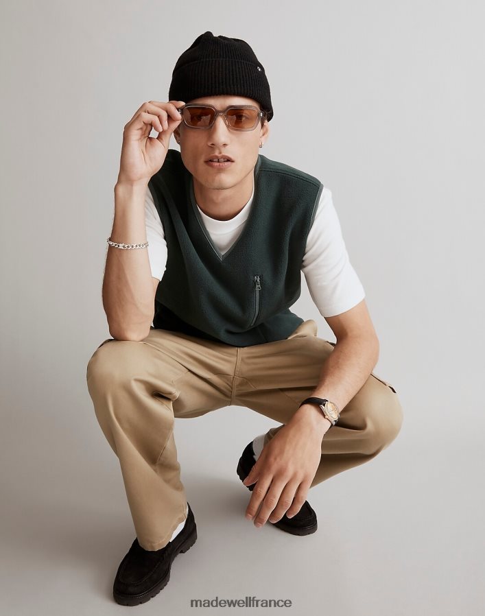 vêtements fr Madewell Hommes gilet polaire raisin provençal DX88282790