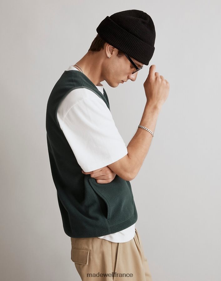 vêtements fr Madewell Hommes gilet polaire raisin provençal DX88282790